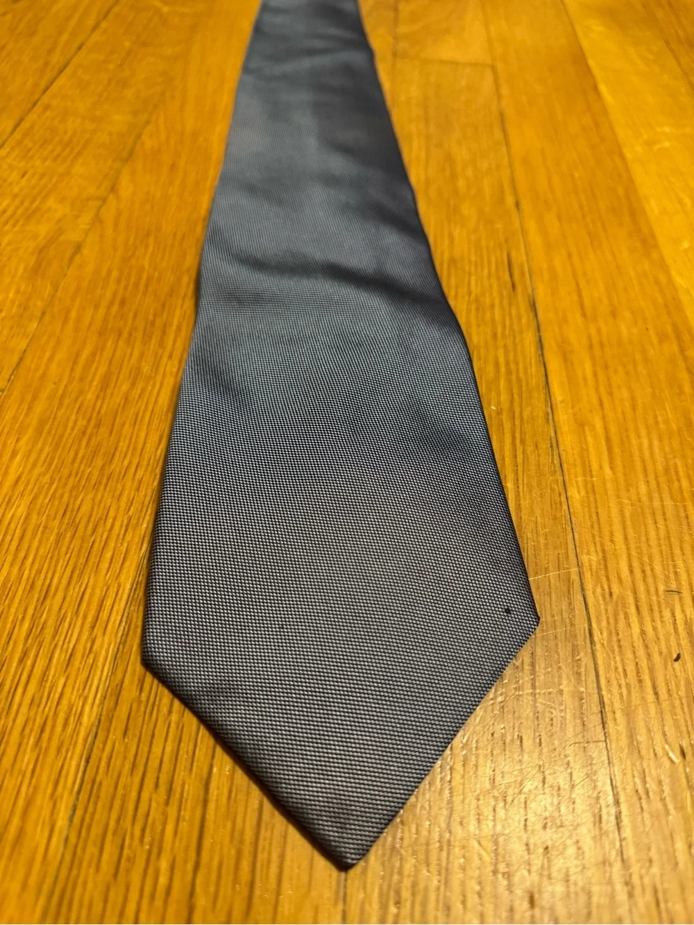 Gucci Solid Navy Silk Tie